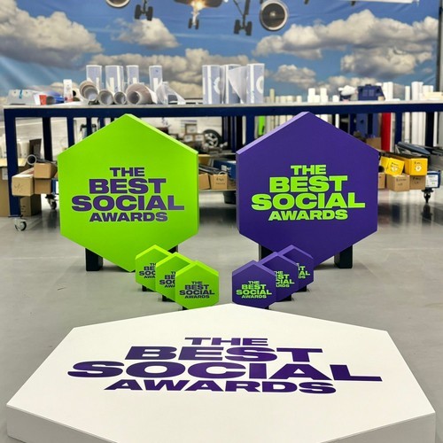 Logo beeldmerk The Best Social Awards