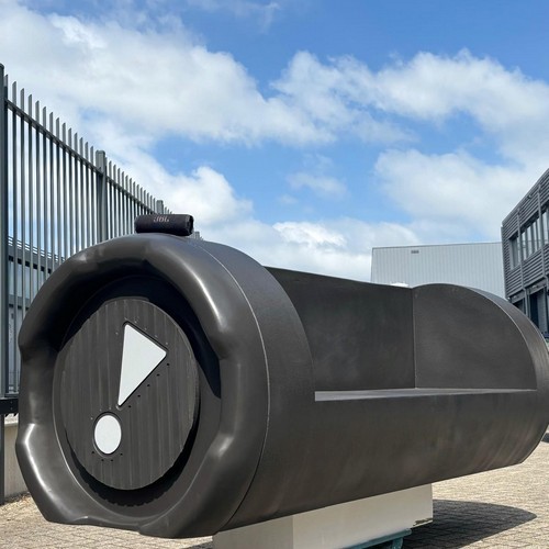 Blowup productvergroting JBL + zitbank
